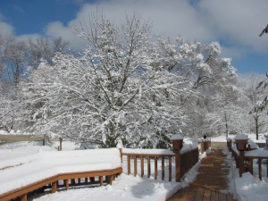 Prayer Center in Winter